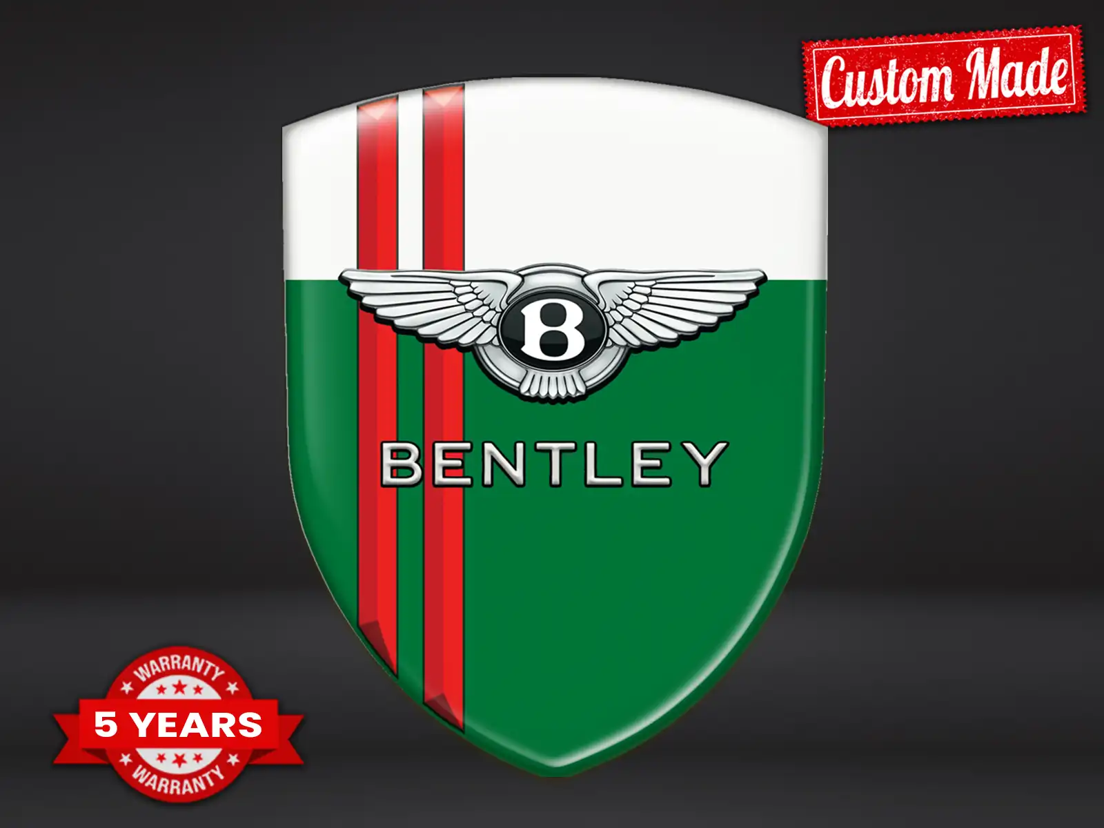 Bentley Adesivi Logo Custom Pro Max Resiliente Elegante Layout